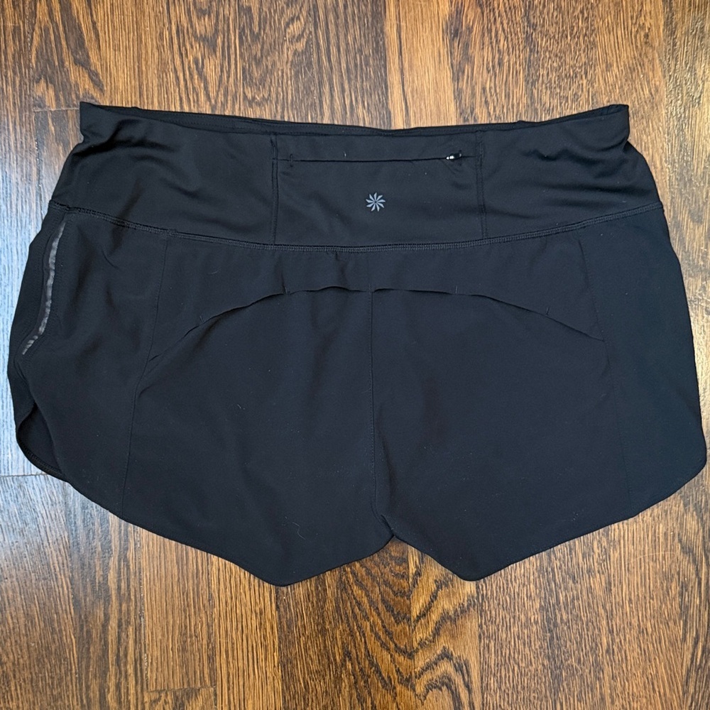 Athleta Black Running Free Short 3.5” - Picture 4 of 5